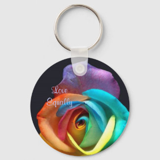 Porte-clés rose arc-en-ciel, AimerÉgalement