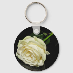Porte-clés Rose de crème