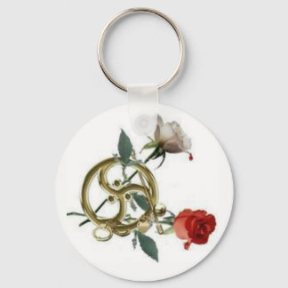 Porte-clés rose de triskellion