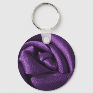 Porte-clés Rose gothique violet foncé