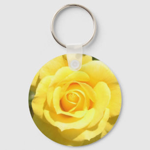 Porte-clés Rose jaune