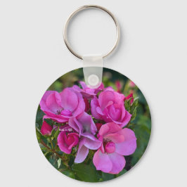 Porte-clés rose lavande