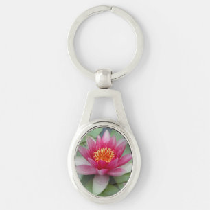 Porte-clés Rose Lotus Water Lily