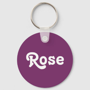 Porte-clés Rose porte - clé