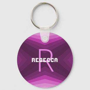Porte-clés Rose Porte - clé personnalisable - HAMbyWG
