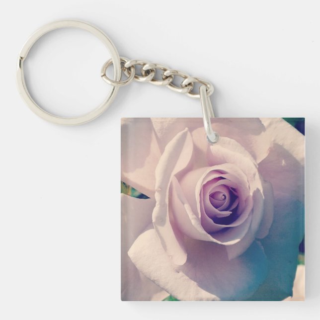Porte-clés Rose violet (Devant)