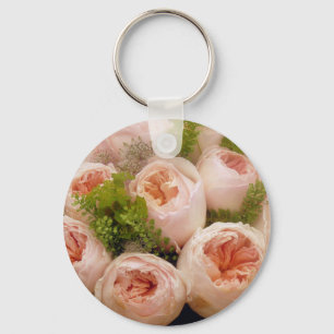 Porte-clés Roses roses précieuses