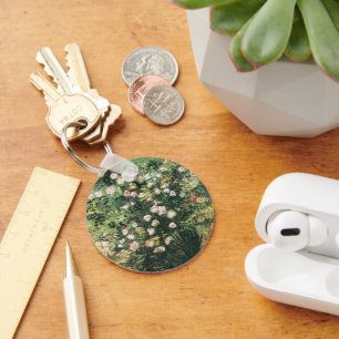 Porte-clés Rosier en Fleurs par Vincent van Gogh