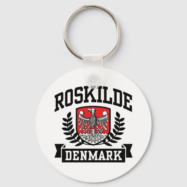 Porte-clés Roskilde Danemark (Recto)