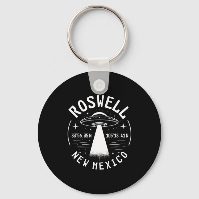 Porte-clés Roswell New Mexico Alien Ufo Area 51  (Recto)