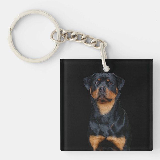 Porte-clés Rottweiler  (Devant)