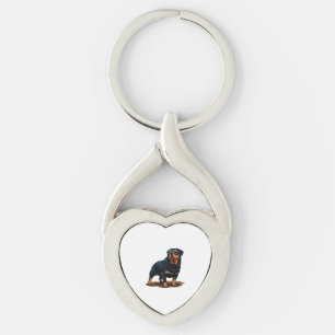 Porte-clés Rottweiler Le Gent