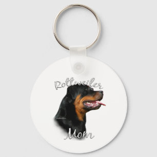Porte-clés Rottweiler Mom 2