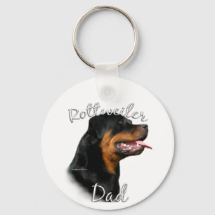 Porte-clés Rottweiler Papa 2