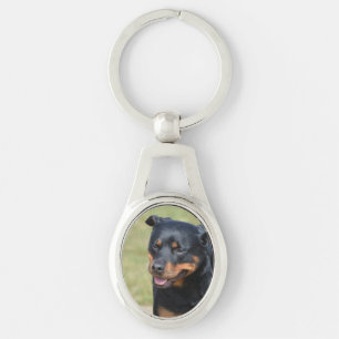 Porte-clés Rottweiler sans astuce