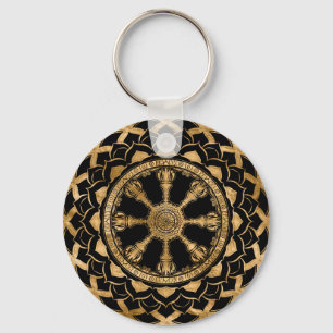 Porte-clés Roue Dharma - Dharmachakra
