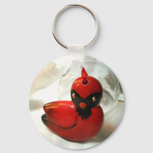 Porte-clés Rouge cardinal I