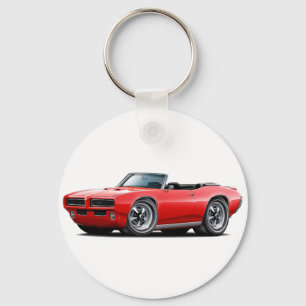 Porte-clés Rouge convertible GTO 1968-69