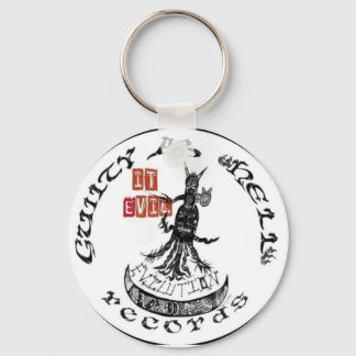 Porte-clés ROUGE/NOIR "It Evil"