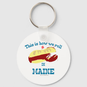 Porte-clés Rouleau de homard du Maine