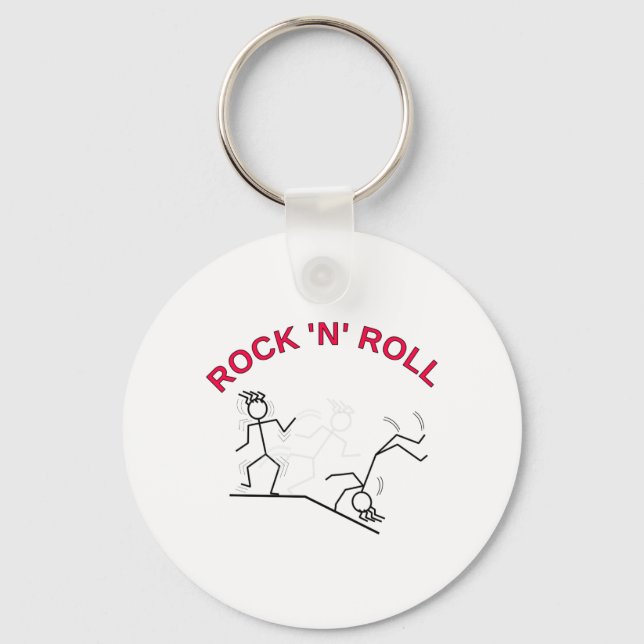 Porte-clés Rouleau Rock 'N' (Recto)