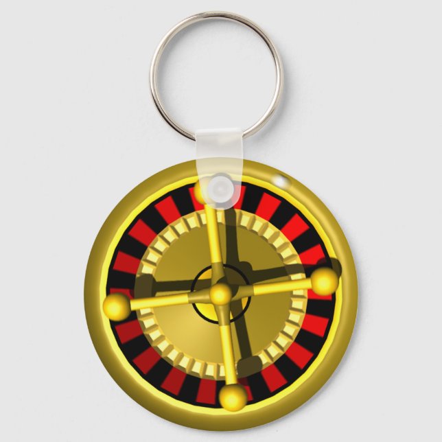 Porte-clés Roulette 3d (Recto)