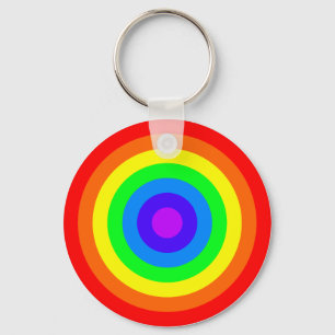 Porte-clés Roundel arc-en-ciel