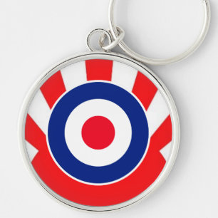 Porte-clés Roundel cible MOD sur Sunburst
