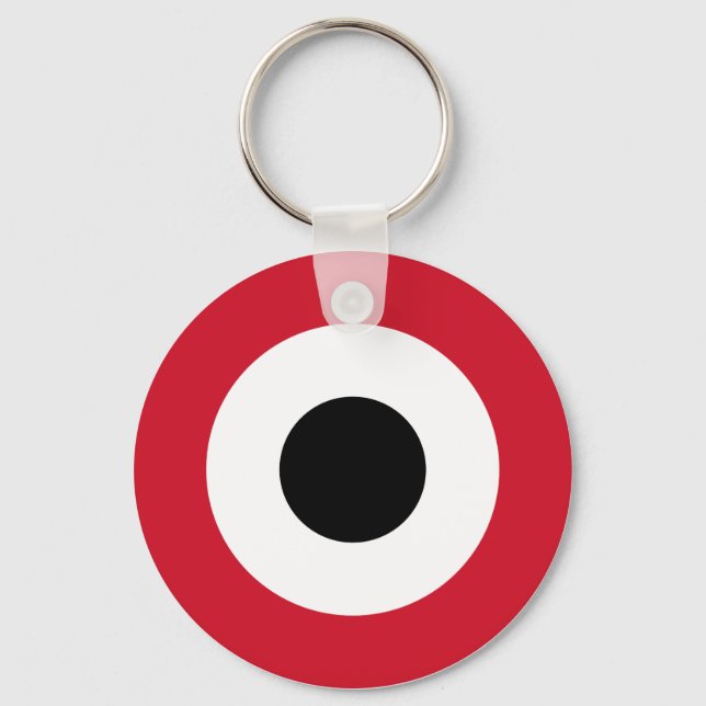Porte-clés Roundel de l'armée de l'air du Yémen (Recto)