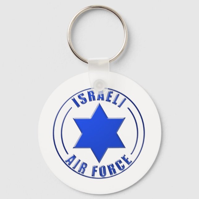 Porte-clés Roundel de l'armée de l'air israélienne (Recto)