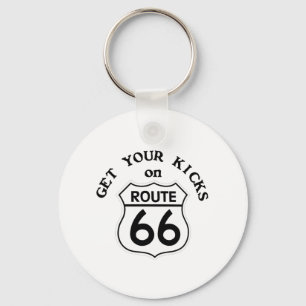 Porte-clés route66