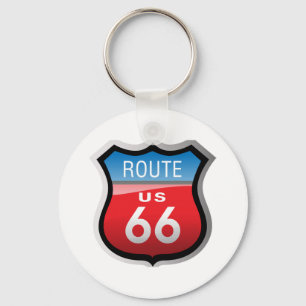 Porte-clés Route 66