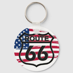 Porte-clés Route 66