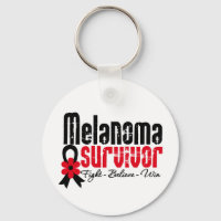 Ruban de la fleur de Melanoma Surviva