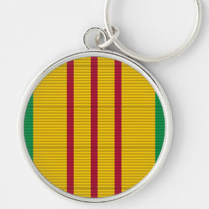Porte-clés Ruban de la Médaille du service du Vietnam
