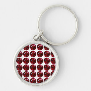 Porte-clés Ruby Gemstone Porte - clé