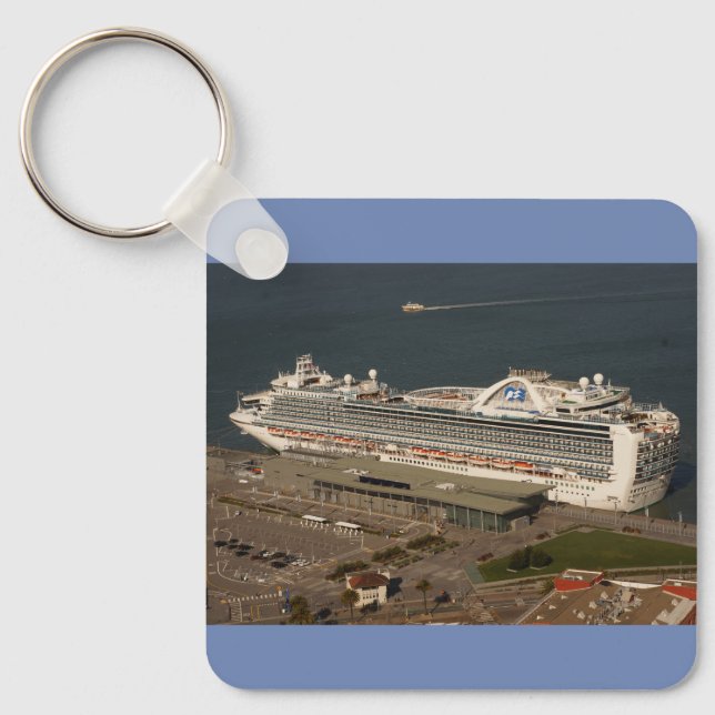 Porte-clés Ruby Princess Cruise, Porte - clé SF (Recto)