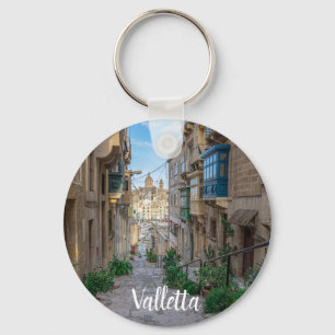 Porte-clés Rue de pierre étroite à Malte