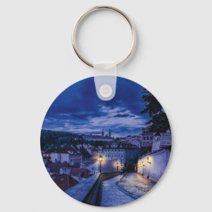 Porte-clés Rue du soir à Prague
