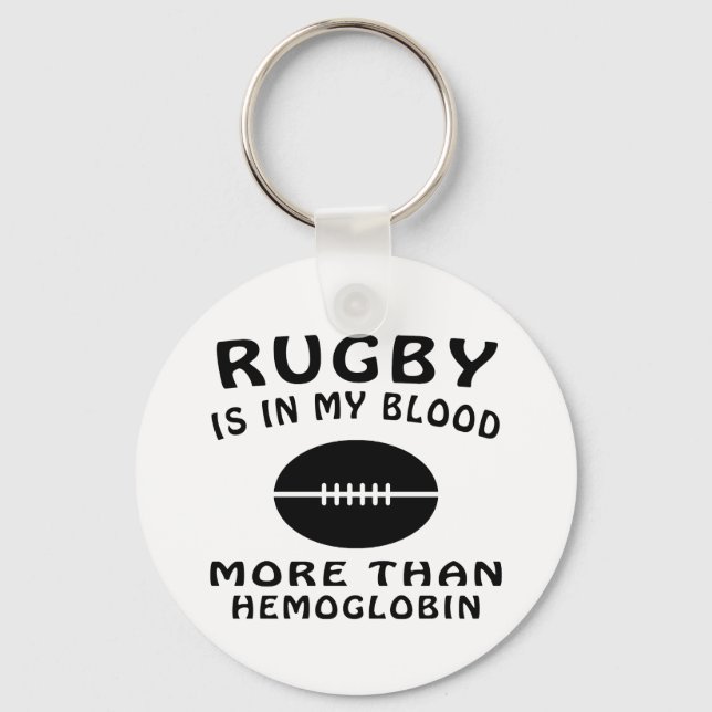 Porte-clés Rugby Design (Recto)