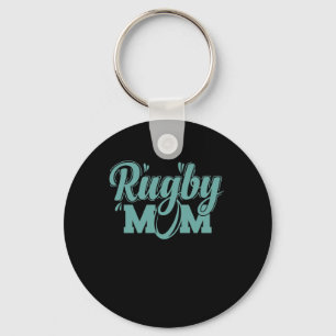 Porte-clés Rugby Mom Football Sport Spieler Fans