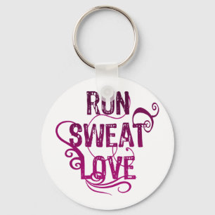 Porte-clés Run Sweat Love
