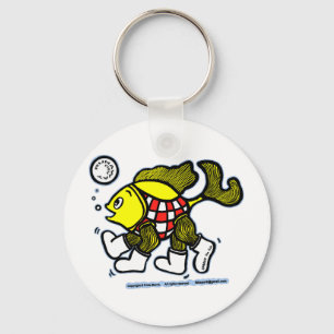 Porte-clés Runaway Fish