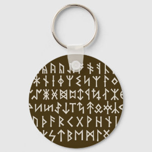 Porte-clés Runes Futhark anciens
