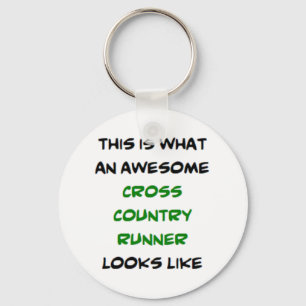 Porte-clés runner cross country, génial