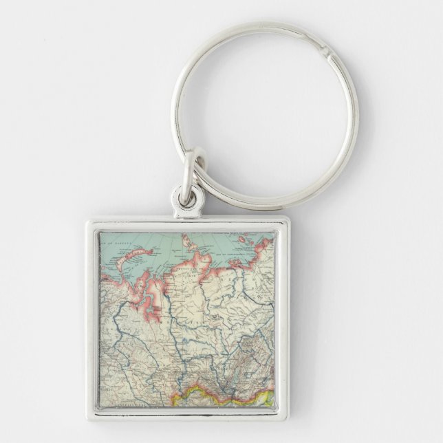 Porte-clés Russie, Corée et Asie (Devant)