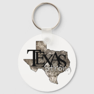 Porte-clés Rustique Texas Strong