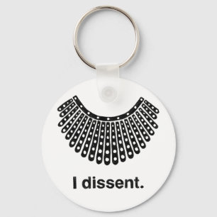 Porte-clés Ruth Bader Ginsburg I Disidence RBG Coller
