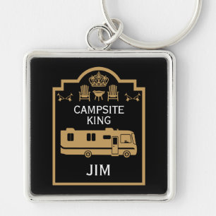 Porte-clés RV Camping King USA