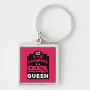 Porte-clés RV Camping Queen USA
